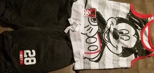 Boys 2T Mickey Mouse shorts outfit
